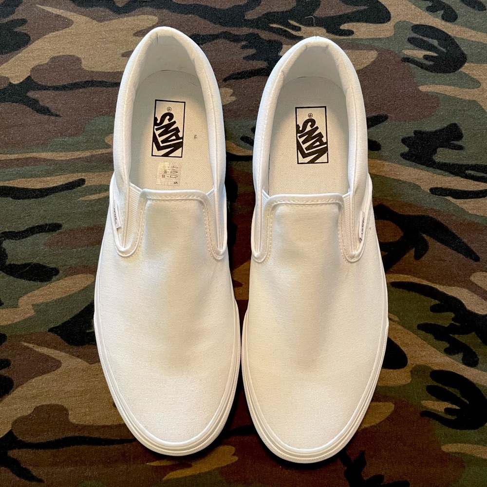 Vans Slip-On True White Size 12 UNWORN